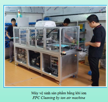 Máy vệ sinh sản phẩm bằng khí ion - Cơ Khí Vaitech - Công Ty TNHH Kỹ Thuật Công Nghiệp Và Tự Động Hóa Việt Nam